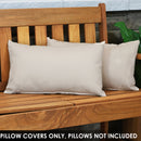 Sunnydaze Indoor/Outdoor Decorative Throw Pillow Covers