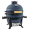 Sunnydaze Kamado Portable Charcoal Grill and Smoker with Stand