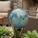 Sunnydaze 10-Inch Glass Gazing Globe for Garden or Backyard