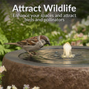 Sunnydaze Polystone Outdoor Bubble Fountain