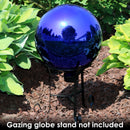 Sunnydaze Mirrored Glass Gazing Globe - 10"