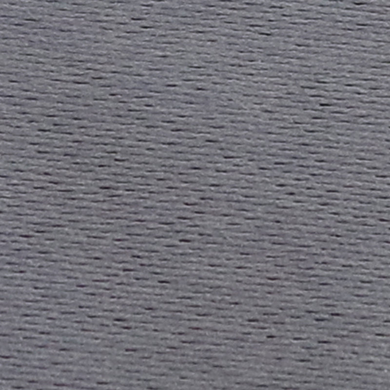 Gray blackout curtain swatch.