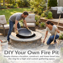 Sunnydaze Replacement Steel Fire Pit Bowl with Spark Screen
