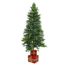 Present Pile Decorative Christmas Tree Stand - 17.75" Tall