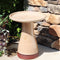 Sunnydaze Glazed Ceramic Duo-Tone Outdoor Bird Bath