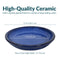 Sunnydaze Set of 4 Glazed Ceramic Planter Saucers
