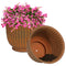 Sunnydaze Carlotta Metal Outdoor Plant Pots - 14.75"