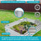 Sunnydaze Galvanized Steel Raised Garden Bed