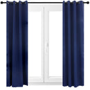 Sunnydaze Outdoor Blackout Curtain Panels with Grommet Top