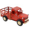 Rustic Red Truck Metal Wine Rack