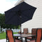 Sunnydaze 7.5' Aluminum Patio Umbrella with Tilt and Crank