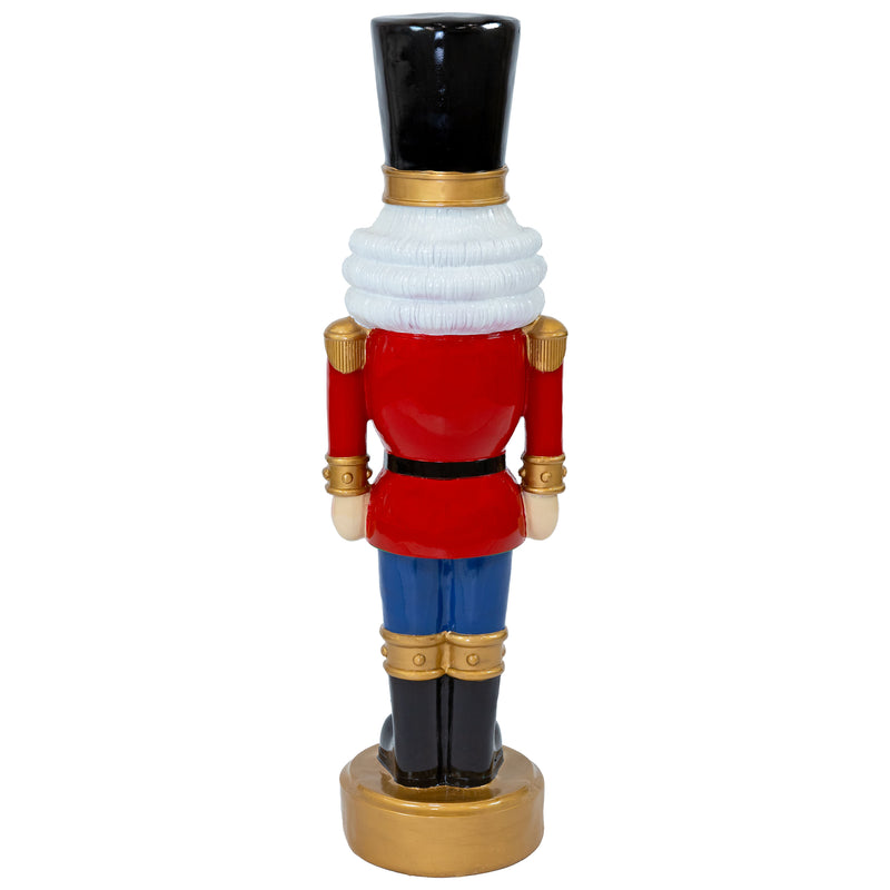 Sunnydaze Tommy the Toy Soldier Christmas Nutcracker Statue - 37" H