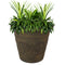 Sunnydaze Arabella Polyresin Outdoor Flower Pot Planter