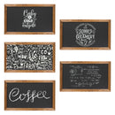 Sunnydaze 36" x 24" Magnetic Chalkboard for Wall