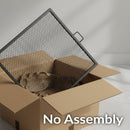 Sunnydaze X-Marks Square Fire Pit Grill Grate