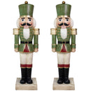 Sunnydaze Ivan the Rustic 3ft Resin Christmas Nutcracker Statue