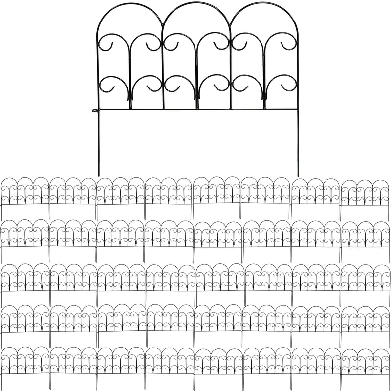 Sunnydaze Victorian Border Fence Set