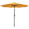 Sunnydaze Aluminum 9 Foot Patio Umbrella with Tilt & Crank