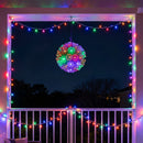 Sunnydaze 5" Lighted Outdoor Christmas Ball Starlight Sphere