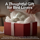 Sunnydaze Fly-Through Mosaic Bird Feeder