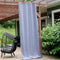 Sunnydaze Outdoor Blackout Curtain Panels with Grommet Top