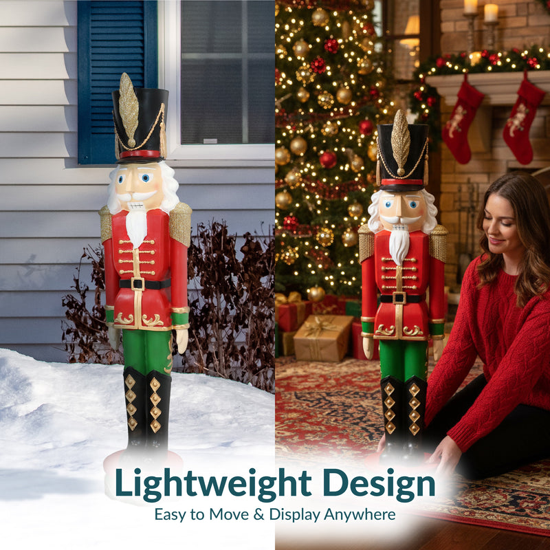 Sunnydaze Kristoff the Nutcracker Soldier Christmas Decor