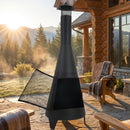 Sunnydaze 70" Chiminea Outdoor Fireplace