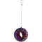 Sunnydaze Round Mosaic Glass Hanging Bird Feeder - 6"