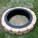 Sunnydaze Heavy-Duty Steel Fire Pit Ring Liner