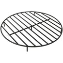 Sunnydaze Round Steel Outdoor Fire Pit Grate