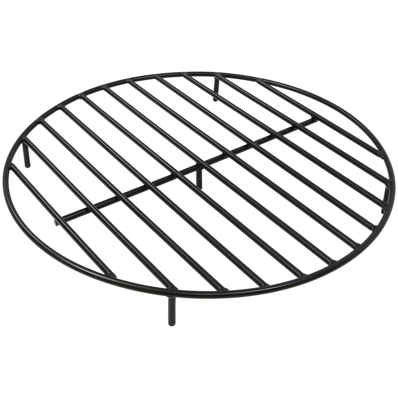 Sunnydaze Round Steel Outdoor Fire Pit Grate