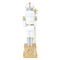 Sunnydaze Pierre the Fleur-de-Lis Christmas Nutcracker Statue - 47" H