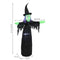 Sunnydaze Wendolyn the Wicked Witch Halloween Inflatable - 5' H