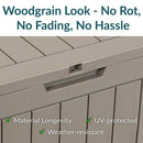 Sunnydaze Outdoor Lockable Deck Storage Box