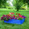 Sunnydaze Galvanized Steel Raised Garden Bed