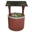 TankTop Covers Wishing Well Planter Septic Cover with Base and Roof