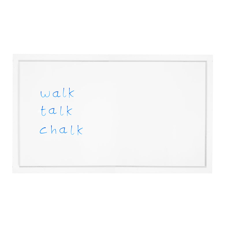 Sunnydaze 36" x 24" Magnetic Dry Erase Whiteboard for Wall