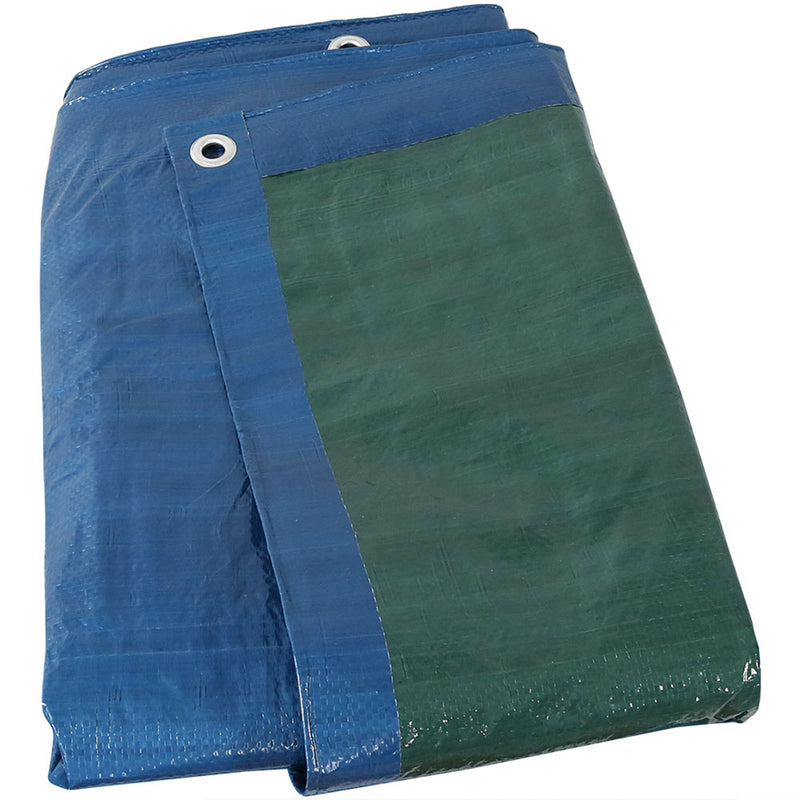 plastic tarp Sunnydaze Multipurpose Heavy-Duty Poly Tarp