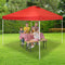 Sunnydaze Premium Oxford Fabric Pop-Up Canopy Shade with Vent