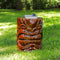 Sunnydaze Tiki Head Ceramic Garden Stool Side Table - 17"