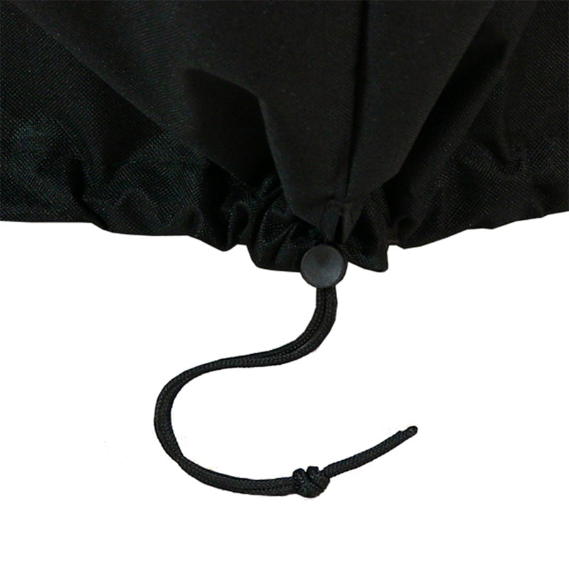 Sunnydaze Heavy-Duty Outdoor Round Fire Pit Cover - Black