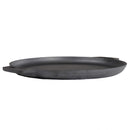 Sunnydaze Pre-Seasoned Cast Iron Pizza Pan with 2 Side Handles