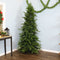 Sunnydaze Stately and Slim Artificial Christmas Tree - Unlit