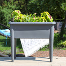 Sunnydaze Self-Watering Raised Garden Bed with Cover - 33" H