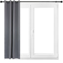 Sunnydaze Outdoor Blackout Curtain Panels with Grommet Top