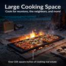 Sunnydaze Folding Camping Grill Grate