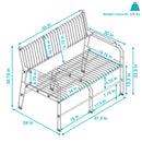 Image showing the overall product dimensions including height, depth and width.