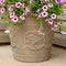 Sunnydaze Arabella Polyresin Outdoor Flowerpot Planter