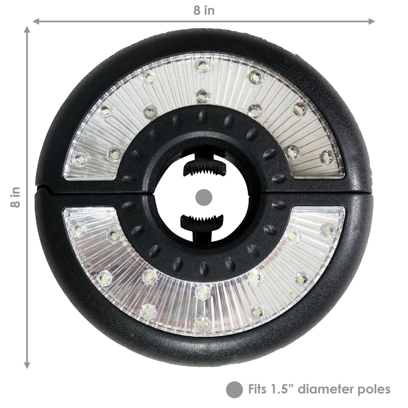 Image showing the overall product dimensions including height, depth and width.