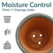 Sunnydaze Studio Glazed Ceramic Planter with Drainage